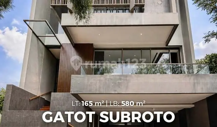 Rumah Baru Dalam Komplek Privet Pool SHM di Gatot Subroto Jakarta Selatan Gatsu