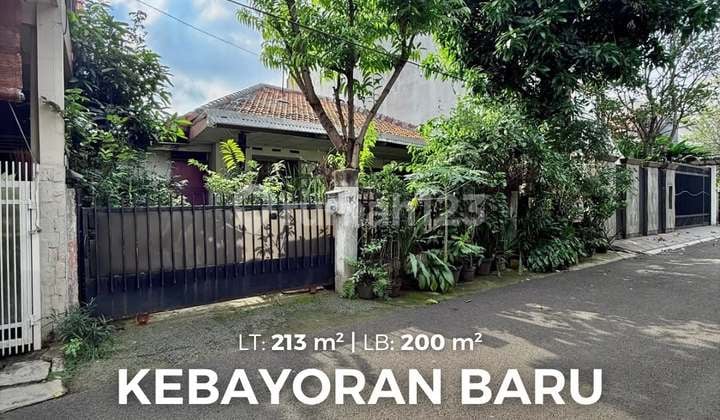 Rumah Lama Hitung Tanah SHM Dekat Scbd Senopati Area