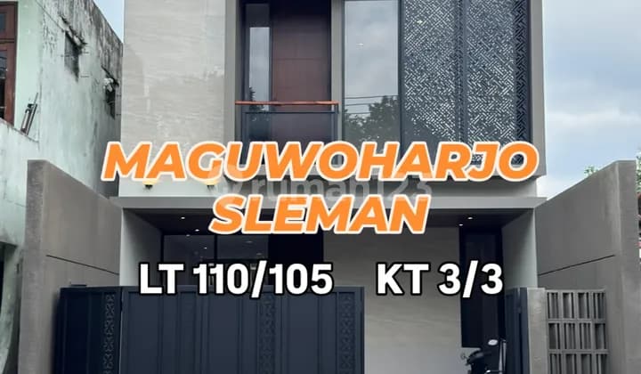 Rumah Mewah 2 Lantai Area Dekat Stadion Maguwoharjo