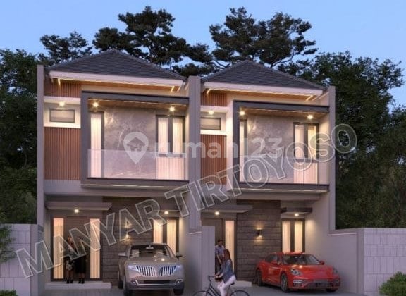 Dijual Rumah Gress Minimalis Tengah Kota