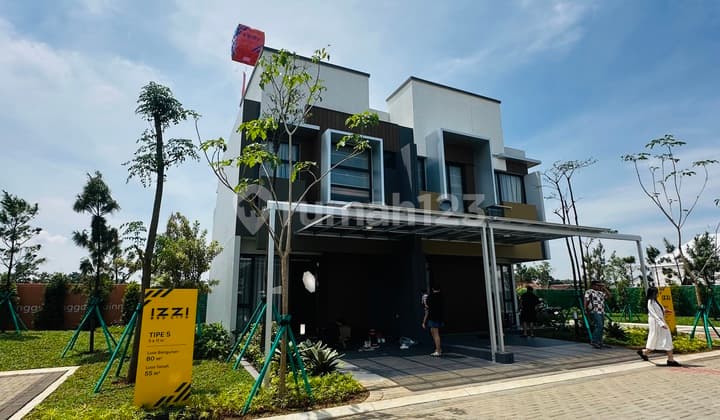 Rumah Modern 2 Lantai Di Bsd Cluster Izzi Sinarmas Land