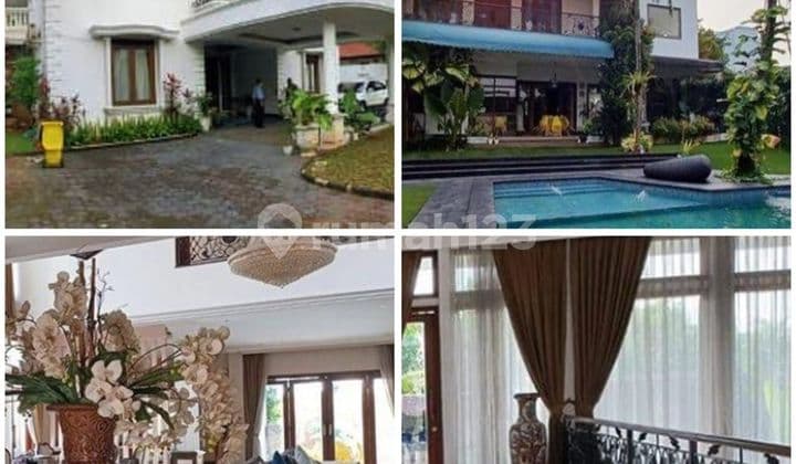 Jual Cepat Rumah Mewah Ex Kedutaan Siap Huni Pejaten Barat Jakarta Selatan