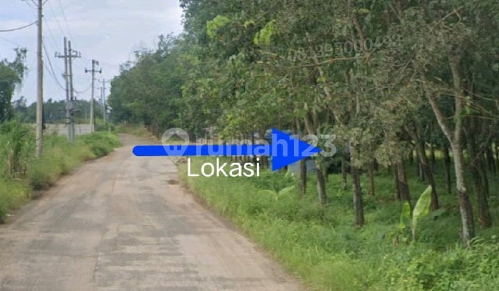 Tanah Luas 3Ha Zona Industri Jateng dekat pintu Tol