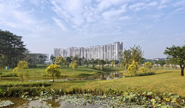 Marigold Nava Park Apartment 2 BR Furnished Nice