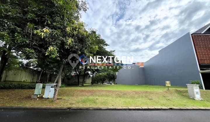 Tanah 446 m2 Hoek Tiara PHG Gading Serpong