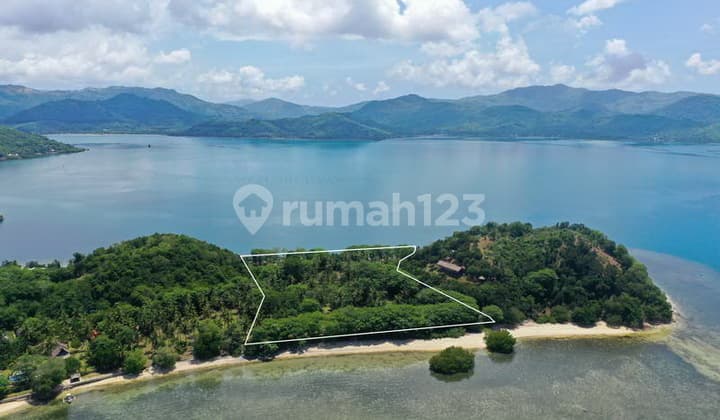 L-1042 Flat Land For Sale In Gili Gede, Lombok - 2,72 Hectares With Dual Beach Access