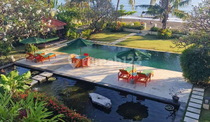 Rv-3226 Gorgeous Beach Front 4 Bedroom Villa In North Bali