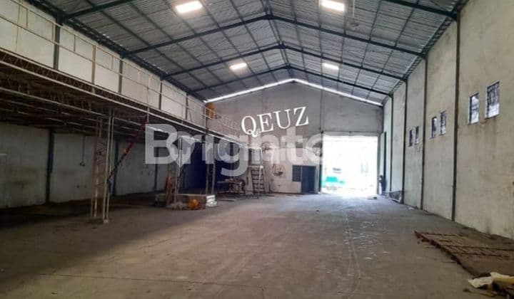 Jarang ada ukuran Luas! Gudang Sinar Gedangan Lokasi dekat Bandara Juanda, Tol Waru