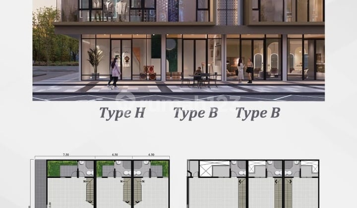 Ruko Favorit di Pakuwon City 3Lt Depan Hokky Supermarket,Unit Terbatas