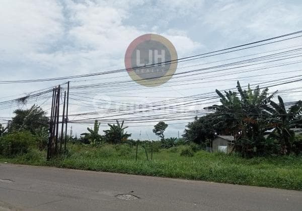 Tanah Siap Bangun Posisi Pinggir Jalan Raya di Gunung Putri, Bogor