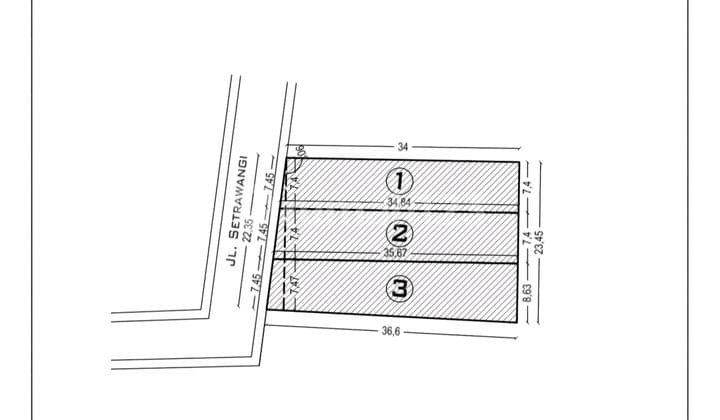 Kavling Strategis Di Setrawangi Sayap Sutami