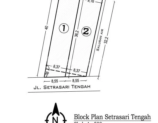 Tanah Kavling Rendeng di Setrasari Tengah Tanah Kavling Rendeng di Setrasari Tengah
