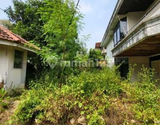 Affordable land survey house in Kemang area, 2-car road