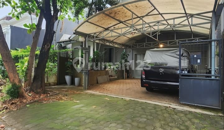 Pondok Indah Mortgage House Land Location on a Wide Road and Comfortable Surroundings