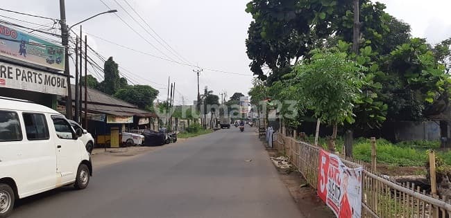 Tanah luas di jalan utama area pondok aren dekat bintaro sektor 7
