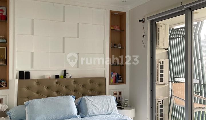 Apartemen The Mansion Kemayoran Tower Bougenville 3 BR Furnish Rapi siap huni