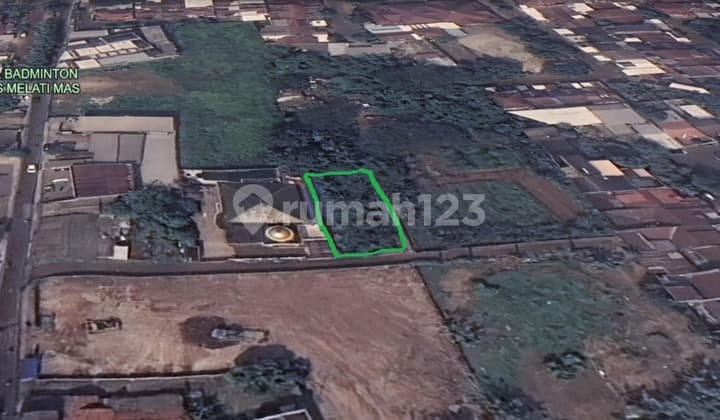 Dijual Tanah/Lahan Berlokasi Strategis di Villa Melati Mas