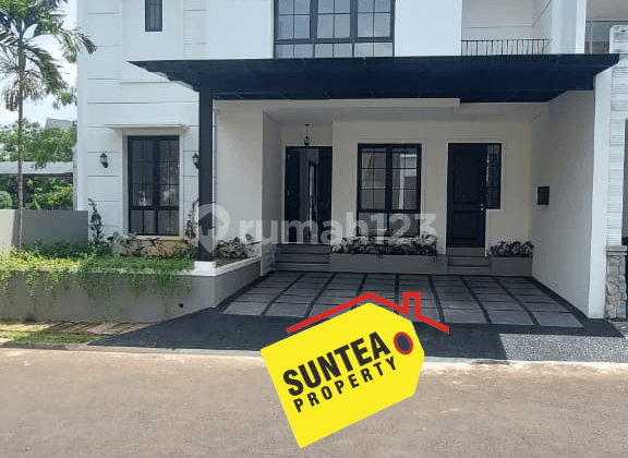 Dijual Rumah Siap Huni Desin American Classic Cantik di Sektor 9 Bintaro Jaya Sp 1020