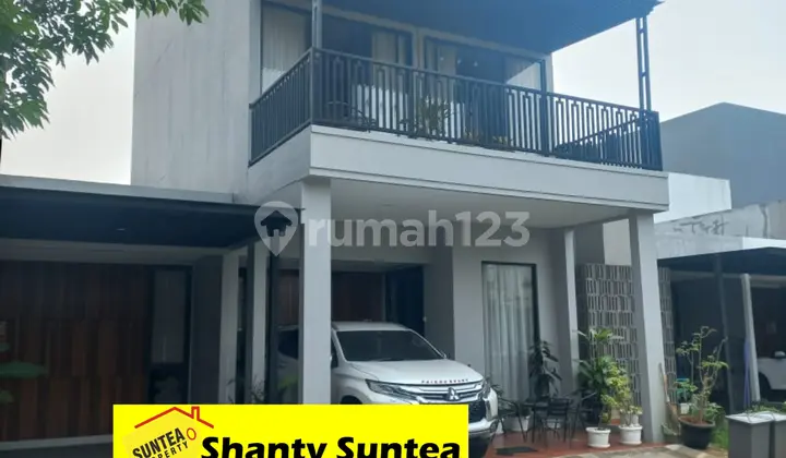 Rumah Mewah 2 Balkon Fully Furnished di Sektor 9 Bintaro Jaya Sp 0204