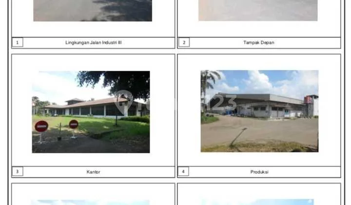 For Sale Ex Factory/Warehouse 6.9/2.3 Ha in Jatake Industrial Area - Tangerang For Sale Ex Factory/Warehouse 6.9/2.3 Ha in Jatake Industrial Area - Tangerang
