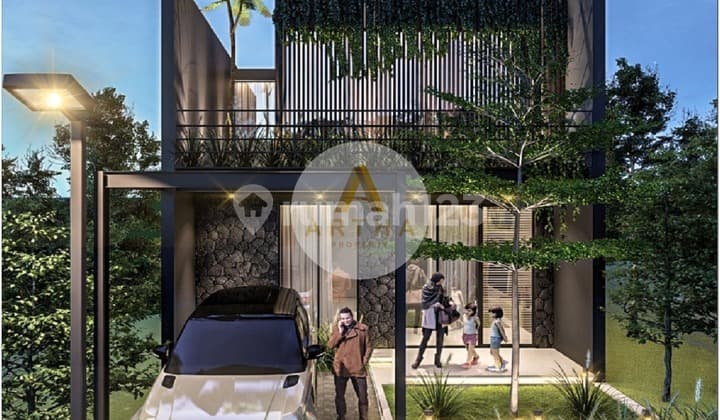Rumah Baru Lux Minimalis Dalam Cluster Ciumbuleuit Bandung