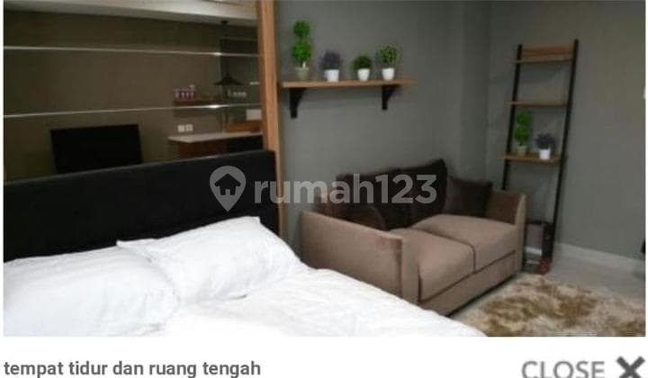 Rent a ready-to-move-in fully furnished studio apartment at Dago Suite Bandung.