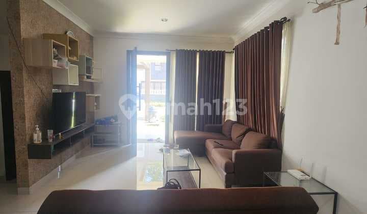 For Sale Corner House Semi-Furnished Ready to Occupy Minimalist Location in Podomoro Park Cluster Amagriya Bandung