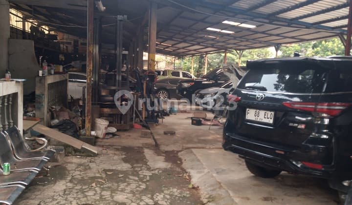 Kavling+Bagunan Eks Bengkel. Lt 2000 . Lb 800 .Harga 375 Juta /Thn