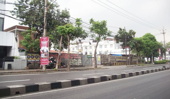 Tanah di Raya Jemur Andayani Surabaya Selatan, Strategis Nol Jalan Raya, Cocok untuk usaha apapun