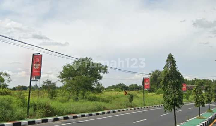 Tanah Strategis Jalan Raya Solo Jogja Dekat Pintu Tol Polanharjo