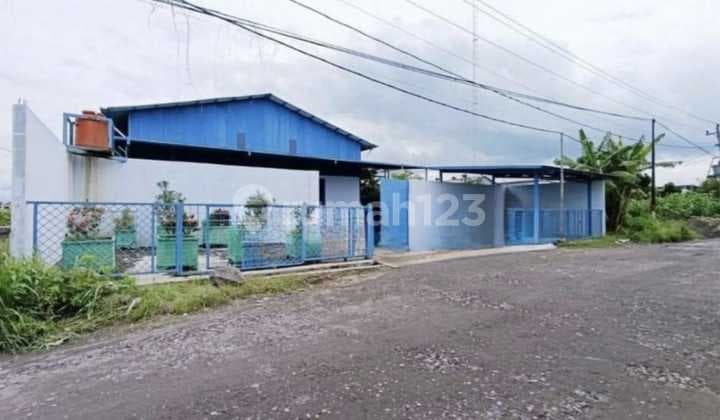 Dijual Gudang Siap Pakai di Kawasan Industri Parangjoro Grogol Sukoharjo. Zona Merah bisa untuk Produksi.