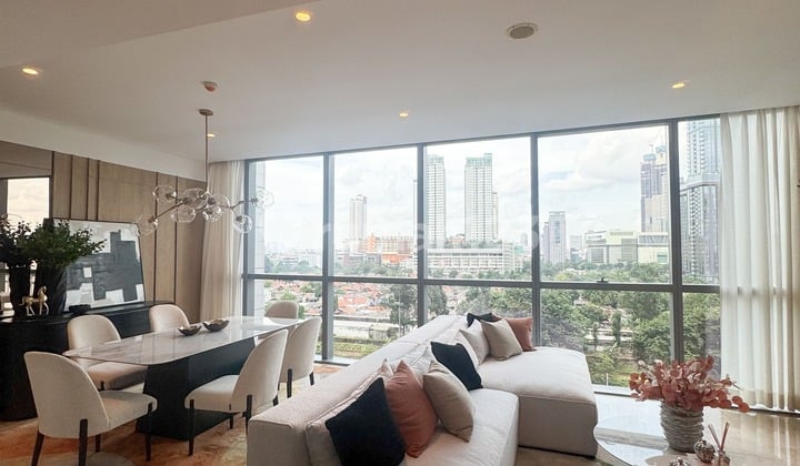 Dijual Apartment 3 Bedroom Furnished By Vinoty Living di Casa Domaine, Karet Tengsin, Tanah Abang, Jakarta Selatan