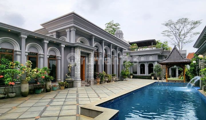 Rumah Mewah Klasik Eropa Da Vinci Fully Furnished Di Sentul City