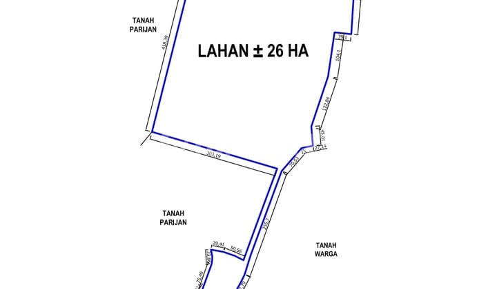 Jual Tanah Industri Sengonbugel, Mayong , Jepara