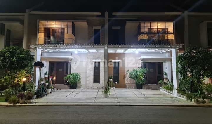 Dijual 2 Rumah Gandeng Beserta Isinya (Full Furnished) di Cluster Burgundy, Summarecon Bekasi