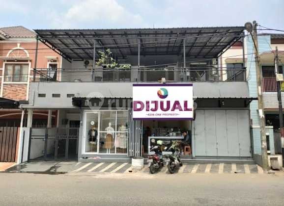 Dijual rumah 2 lantai+3 unit kios di Boulevard Grand Galaxy