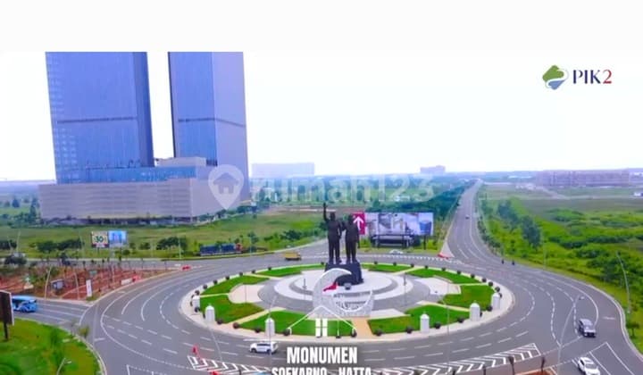 Brooklyn Commercial Plot PIK2 Area 720m2 Premium Location Near CBD and Toll Interchange