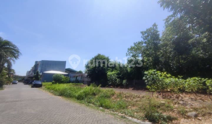 Kavling Klampis Aji row jln 3 mobil dekat MERR Hokky GM