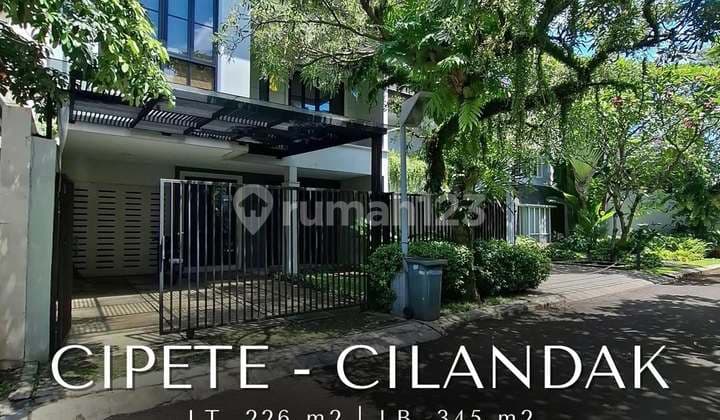 Rumah Siap Huni di Townhouse Cipete - Cilandak, LT 226 LB 345