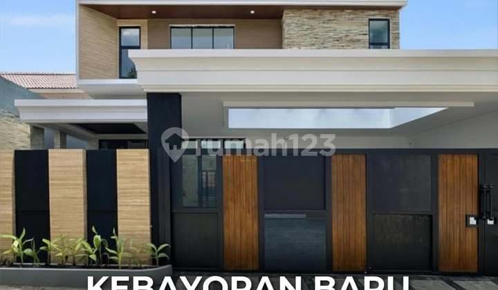 Rumah Baru Siap Huni Dalam Komplek Kebayoran Baru, LT 307 LB 360