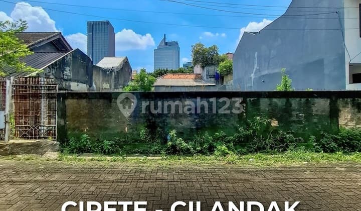 Kavling Siap Bangun di Belakang Citos Cilandak - Cipete, LT 340