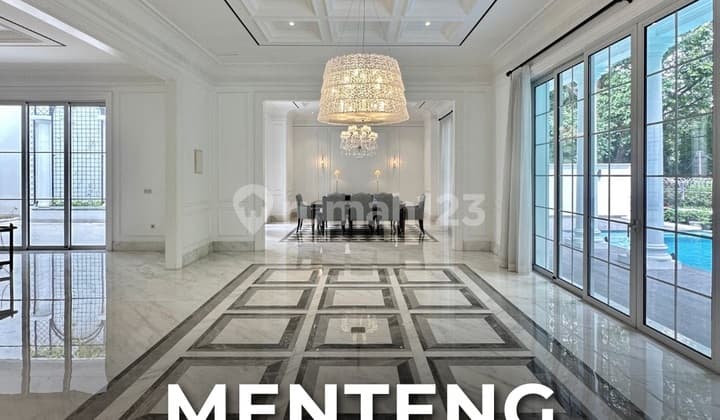 Brand New Rumah Mewah American Classic di Menteng, LT 824 LB 1900