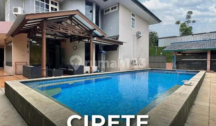 Rumah Siap Huni Semi Furnished di Cipete, LT 899 LB 467