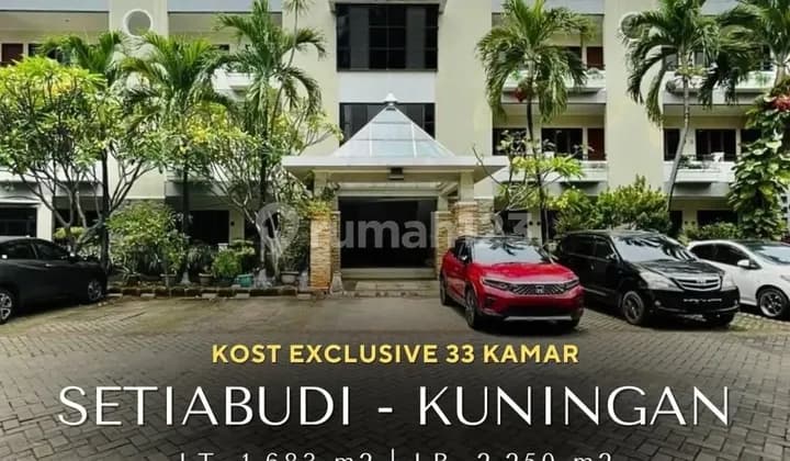 Exclusive Kost Furnished 33 Kamar di Karet - Setiabudi, LT 1683 LB 2250