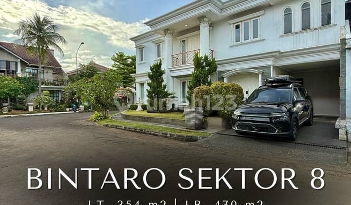 Modern Classic House Dalam Cluster Bintaro Sektor 8 LT 354 LB 470