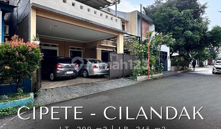 Rumah Semi Furnished Siap Huni di Cipete - Cilandak LT 209 LB 245