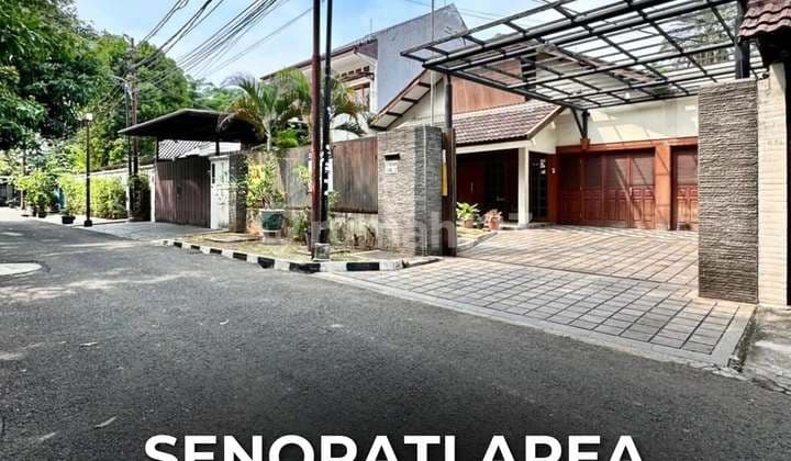 Rumah Siap Huni di Area Senopati - Kebayoran Baru, LT 401 LB 280