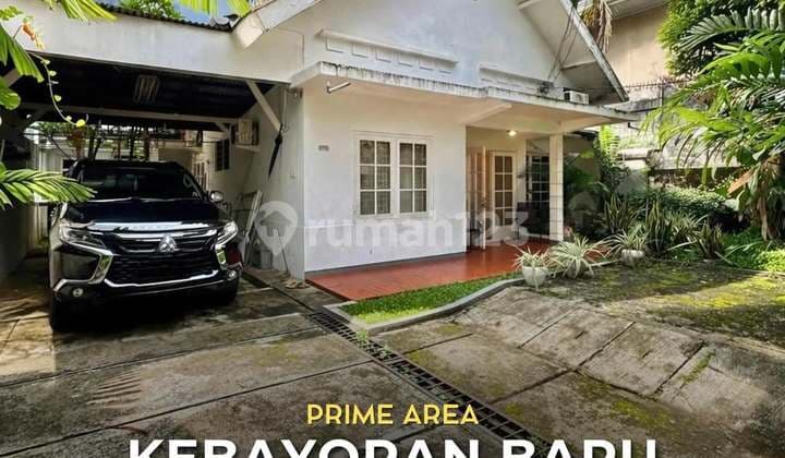 Rumah Bagus Siap Huni di Kebayoran Baru, LT 285 LB 180
