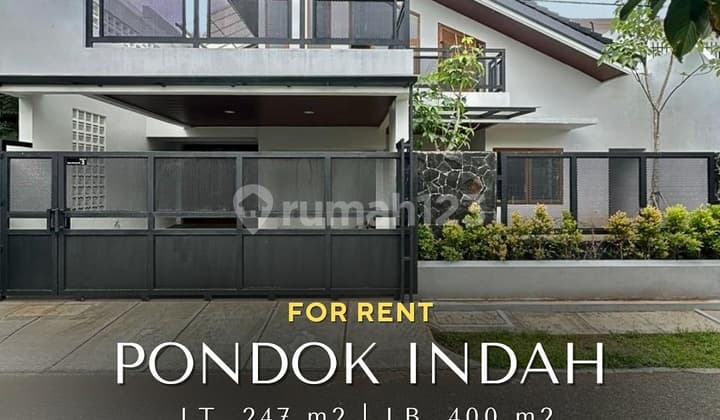 Newly Renovated House di Pondok Indah, LT 247 LB 400
