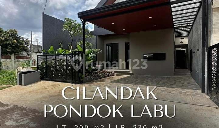 Brand New House di Komplek Cilandak - Pondok Labu, LT 200 LB 230